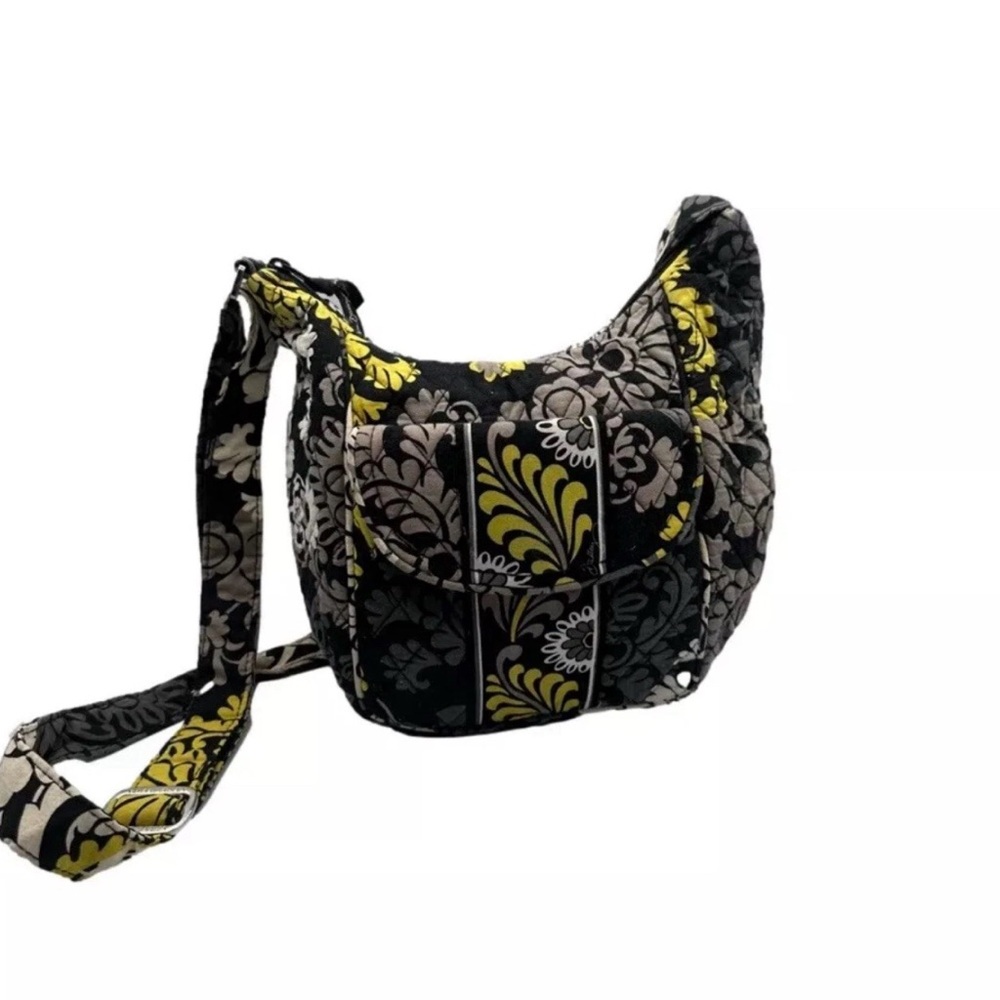 Vera Bradley Baroque Lizzy Multicolor Adjustable Strap Crossbody Bay